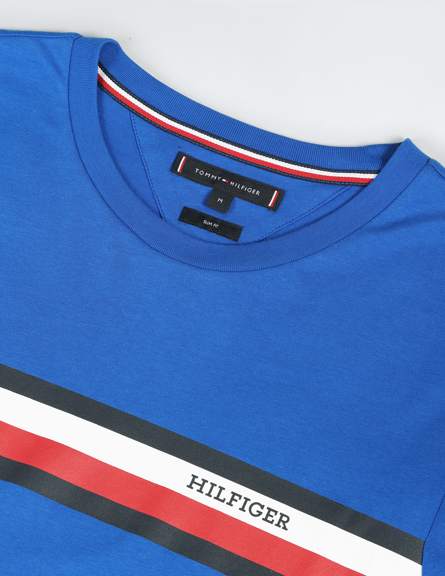 Tommy Hilfiger Transitional Organic Cotton Chest Stripe T-Shirt