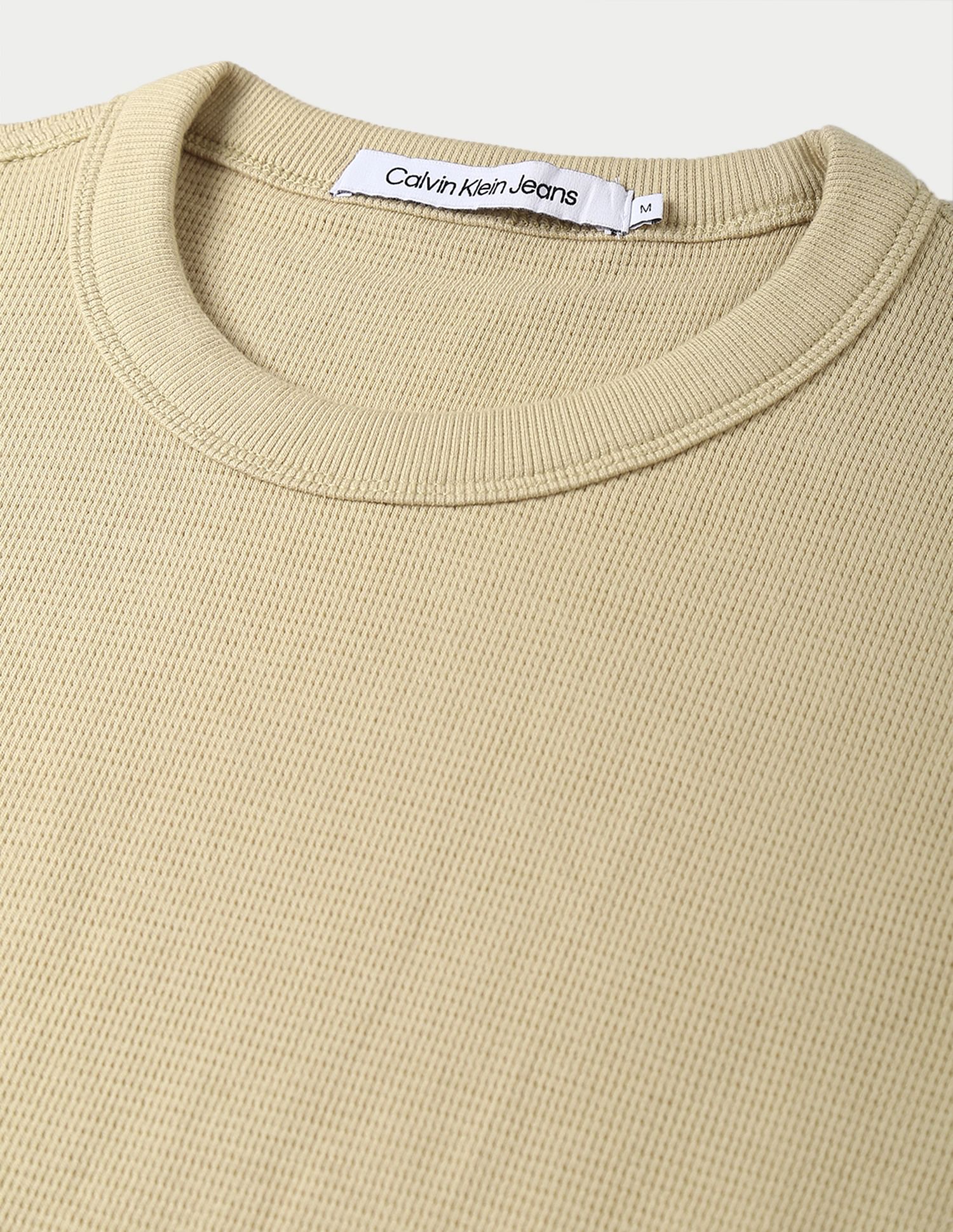 Calvin Klein Logo Badge Waffle T-Shirt