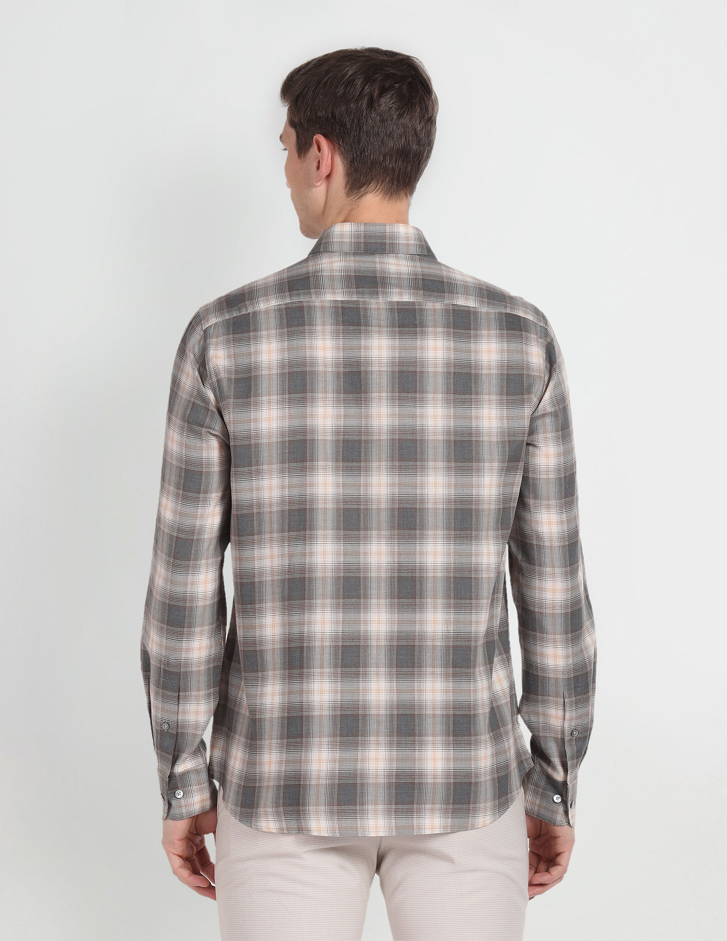 Arrow Tartan Check Twill Shirt