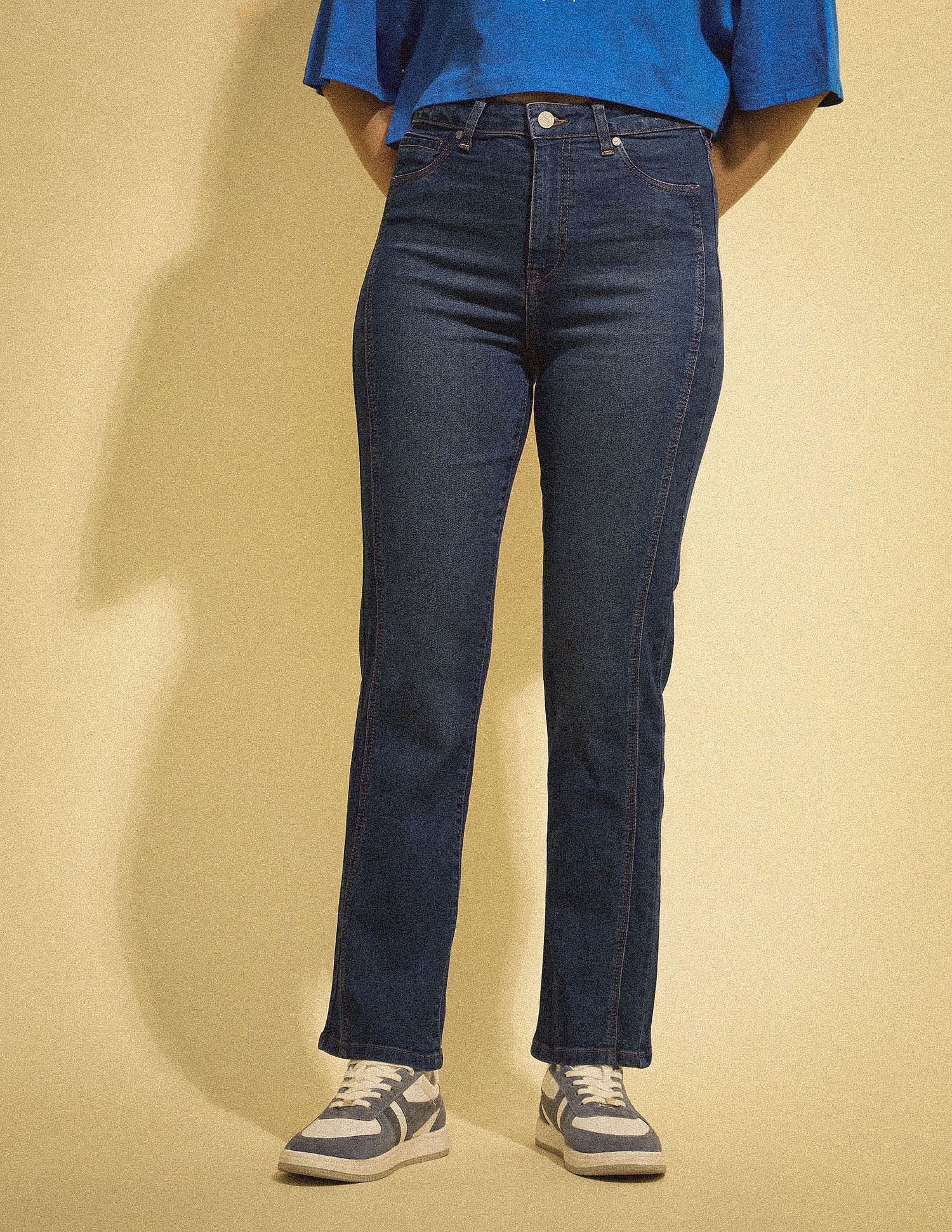 Flying Machine Women K-Street X Straight Fit Jeans