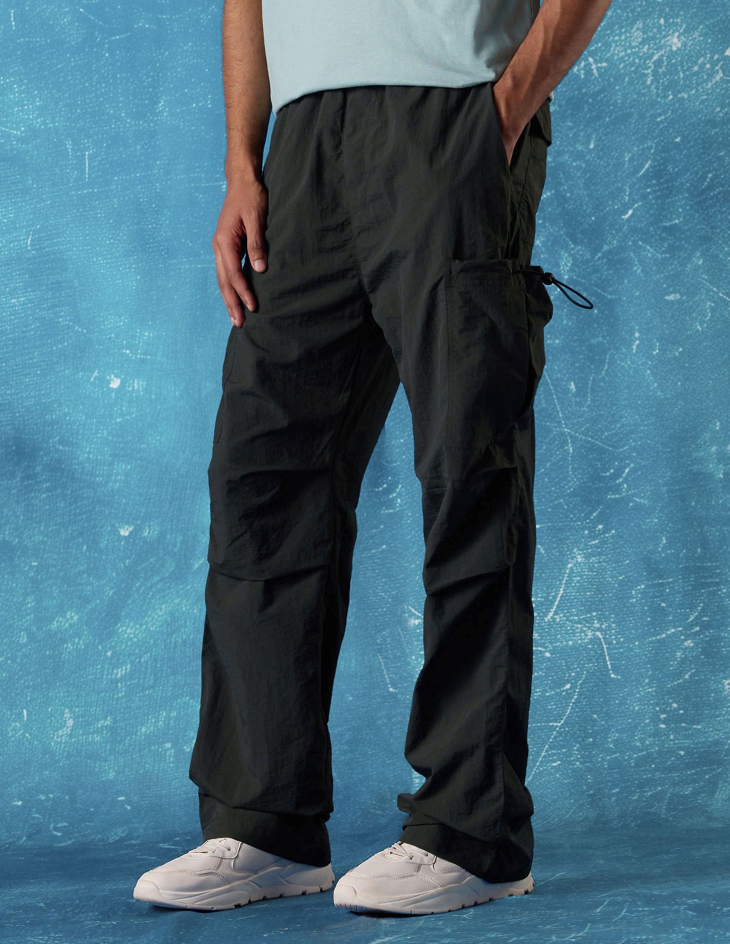 Flying Machine Relaxed Fit Twill Cargo Pants