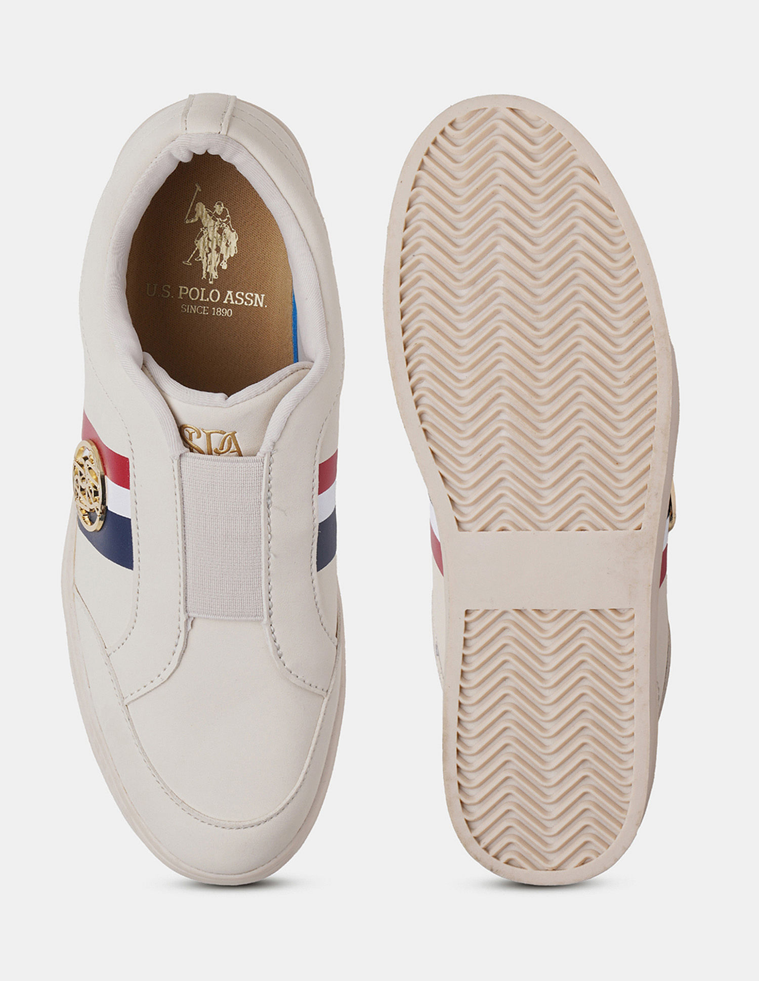 U.S. Polo Assn. Women Tiziana Striped Sneakers