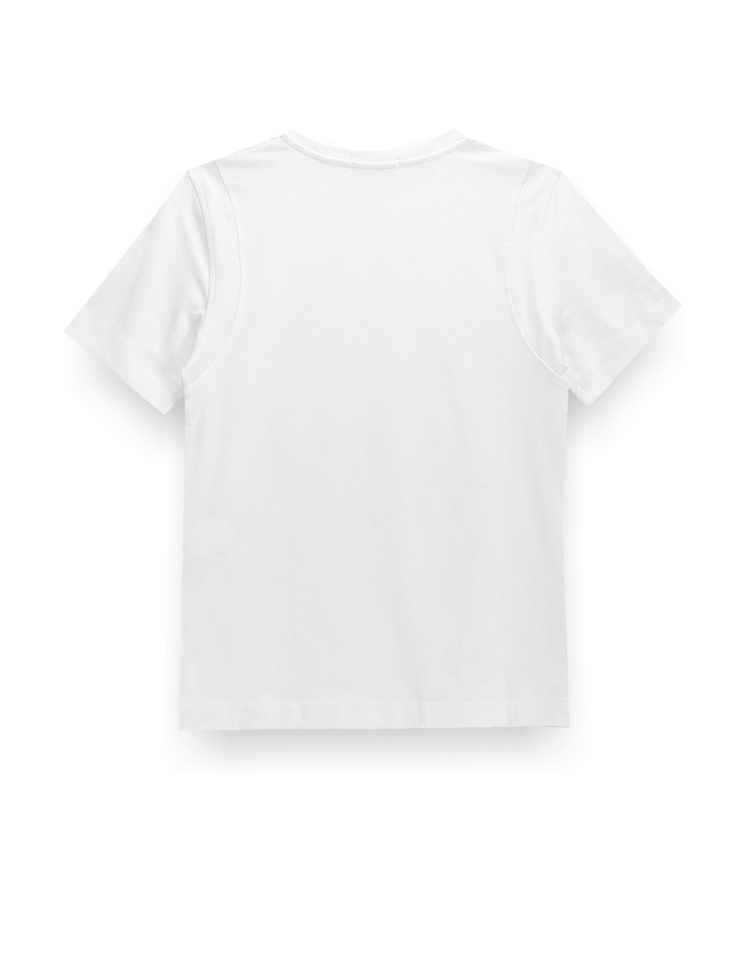 Calvin Klein Boys Curved Hem Movement T-Shirt