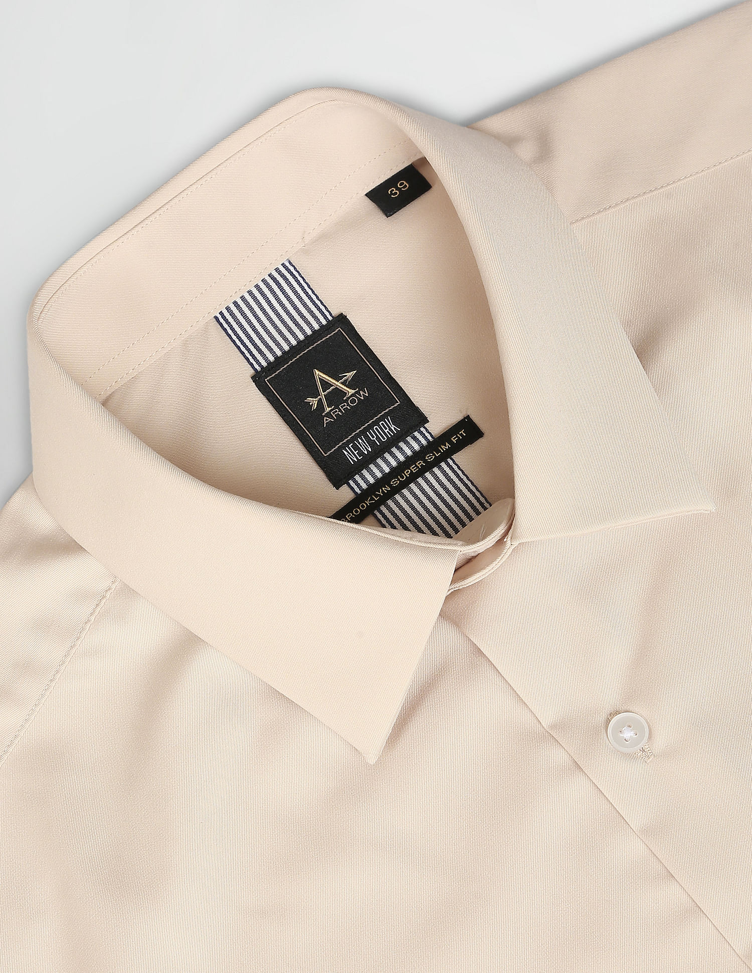 Arrow Newyork Brooklyn Super Slim Sateen Shirt