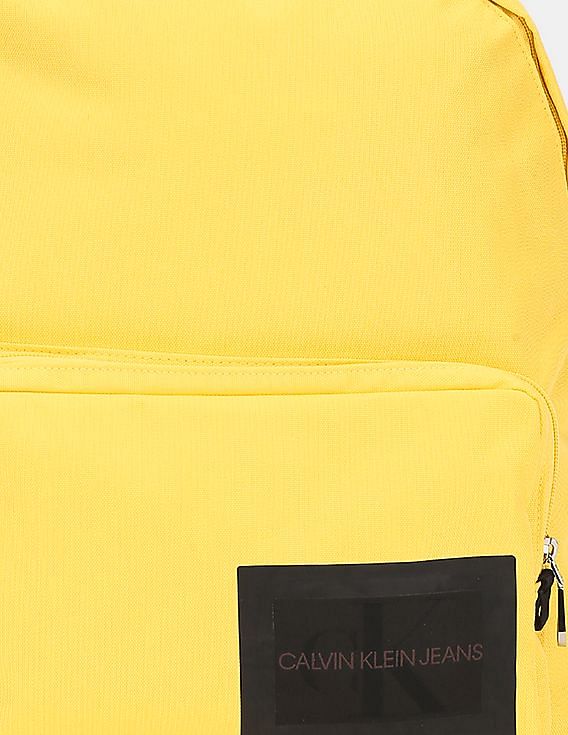 Calvin klein yellow backpack sale