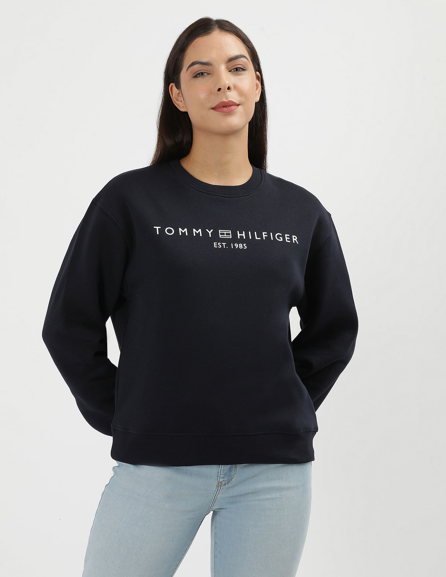 Tommy Hilfiger Crew Neck Sustainable Sweatshirt