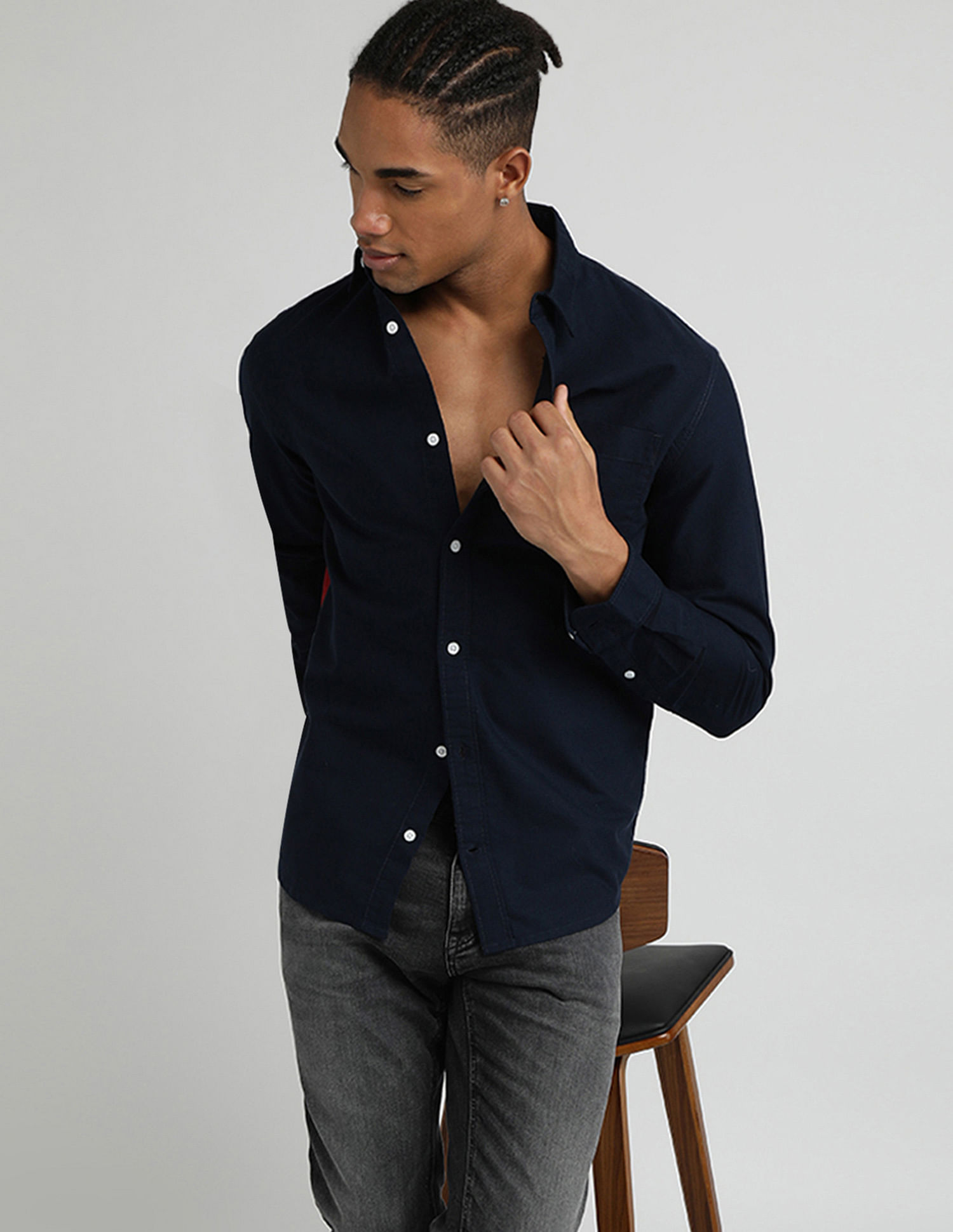 Tommy Hilfiger Regular Back Flag Badge Shirt