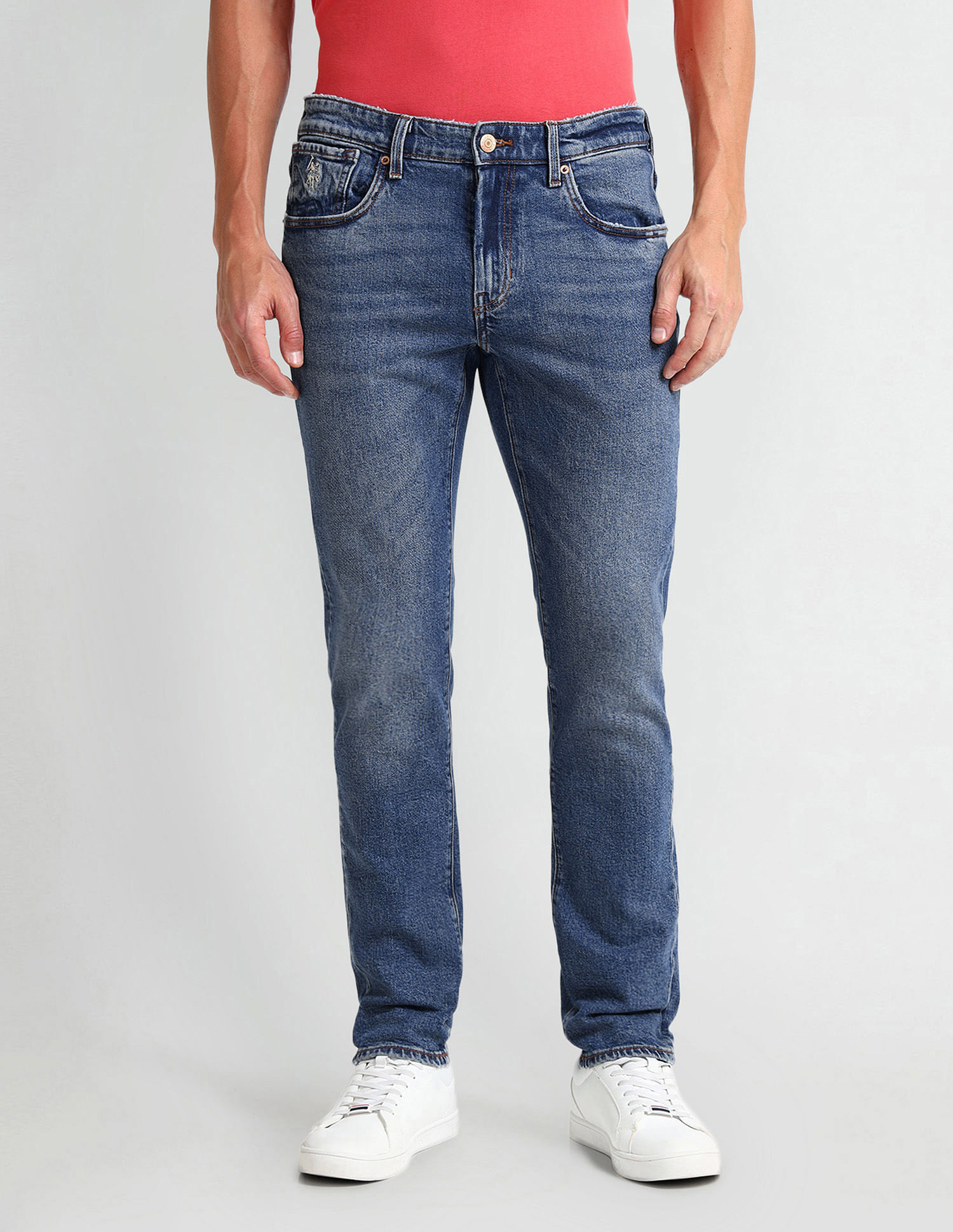 U.S. Polo Assn. Denim Co. Brandon Slim Fit Blue Jeans