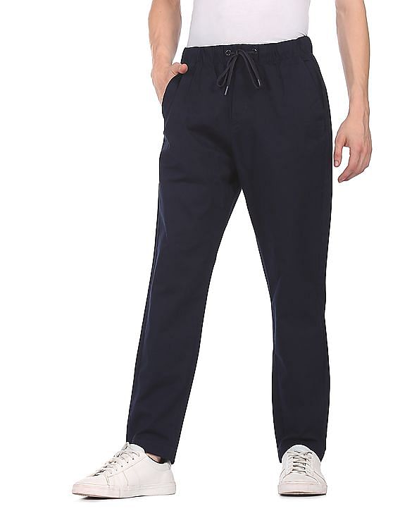 Custom Flap Pocket Drawstring Waist Solid Trousers Casual Cargo Pants Mens  - China Fashion Jogger and Sports Pants price | Made-in-China.com