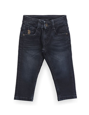 U S Polo Assn Kids Boys Dark Wash Slim Fit Jeans