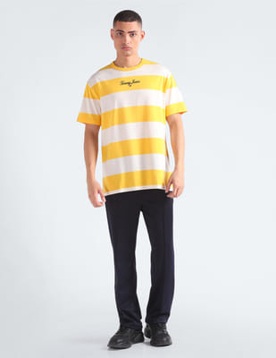Buy Tommy Hilfiger Pure Cotton Bold Stripe T-Shirt - NNNOW.com