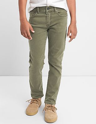 gap green jeans