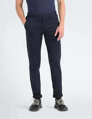 Tommy Hilfiger Mid-Rise Bleecker Slim Fit Casual Chinos