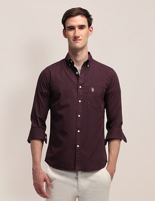 U S Polo Assn Tailored Fit Cotton Shirt