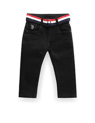 U S Polo Assn Kids Boys Mid Rise Twill Jeans