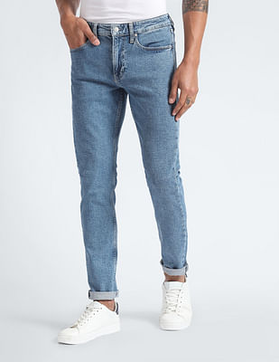 Calvin Klein Jeans Recycled Cotton Slim Tapered Jeans