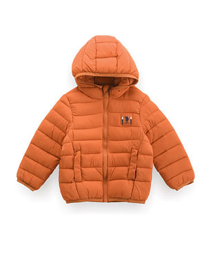 U S Polo Assn Kids Boys Lightweight Puffer Jacket