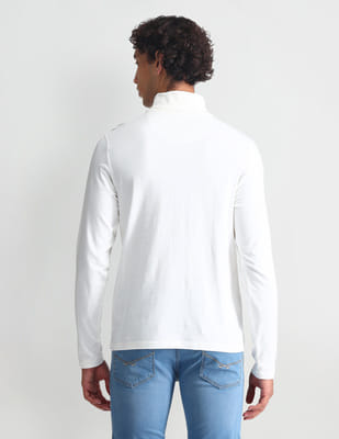 Buy U.S. Polo Assn. Denim Co. Outdoor Muscle Fit Solid T-Shirt