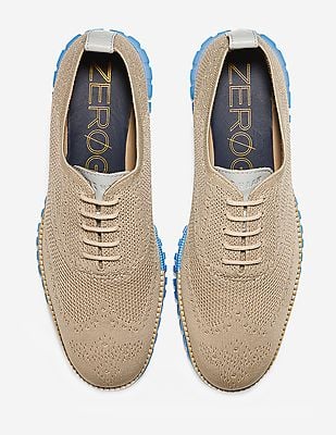 Buy Cole Haan Men Grey ZERØGRAND Stitchlite Knit Oxford 