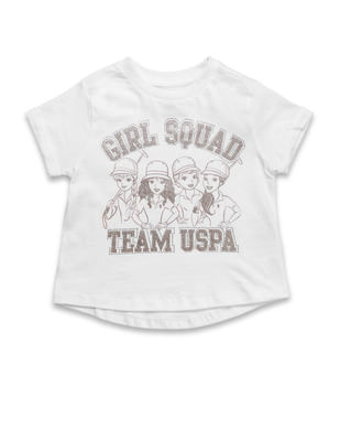 Buy Polo Kids Girl Squad Pure Cotton T-Shirt