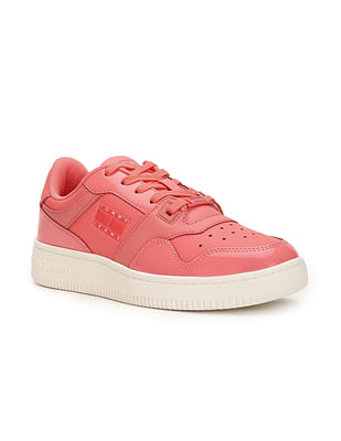 Tommy Hilfiger Women Retro Glossy Basketball Sneakers