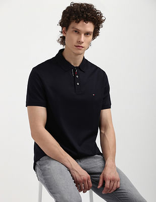 Tommy Hilfiger Jacquard Regular Fit Polo Shirt