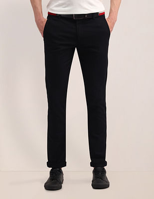 U S Polo Assn Austin Slim Fit Flat Front Trousers