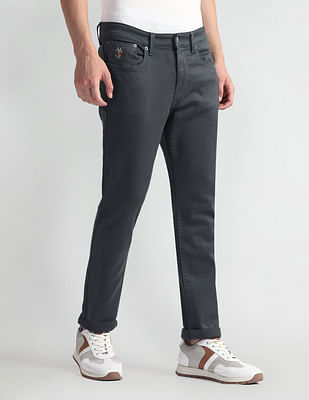 U S Polo Assn Denim Co Henry Cropped Fit Grey Jeans