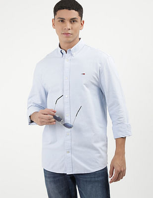 Tommy Hilfiger Solid Regular Oxford Shirt