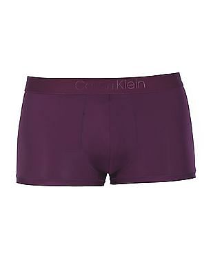 Meundies NWOT Solid Purple trunk underwear size Small