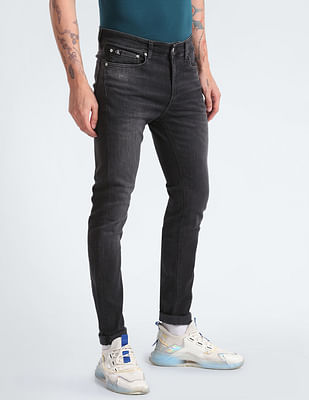 Calvin Klein Jeans Super Skinny Stone Wash Jeans