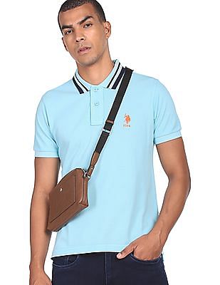 U S Polo Assn Pique Solid Polo Shirt