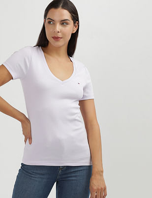 Tommy Hilfiger V-Neck Fave Core Plus T-Shirt