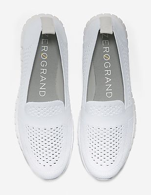 Buy Cole Haan Women Off White ZERØGRAND A-Line Slip On Shoes