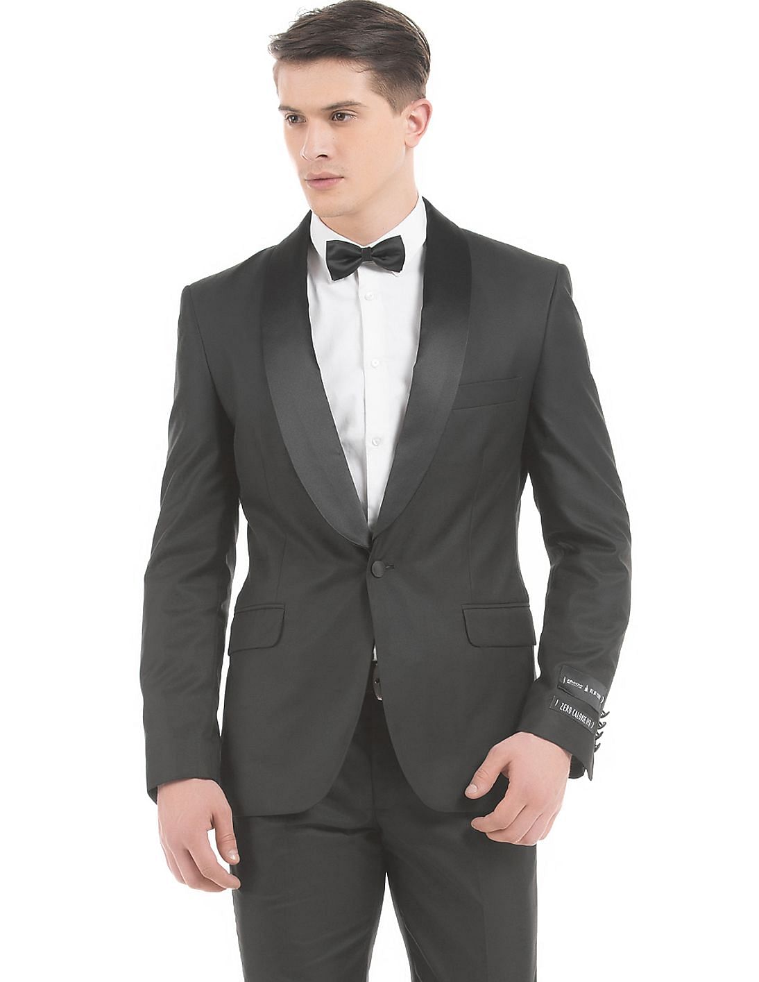 Buy Arrow Newyork Slim Fit Detachable Lapel Two Piece Suit - NNNOW.com