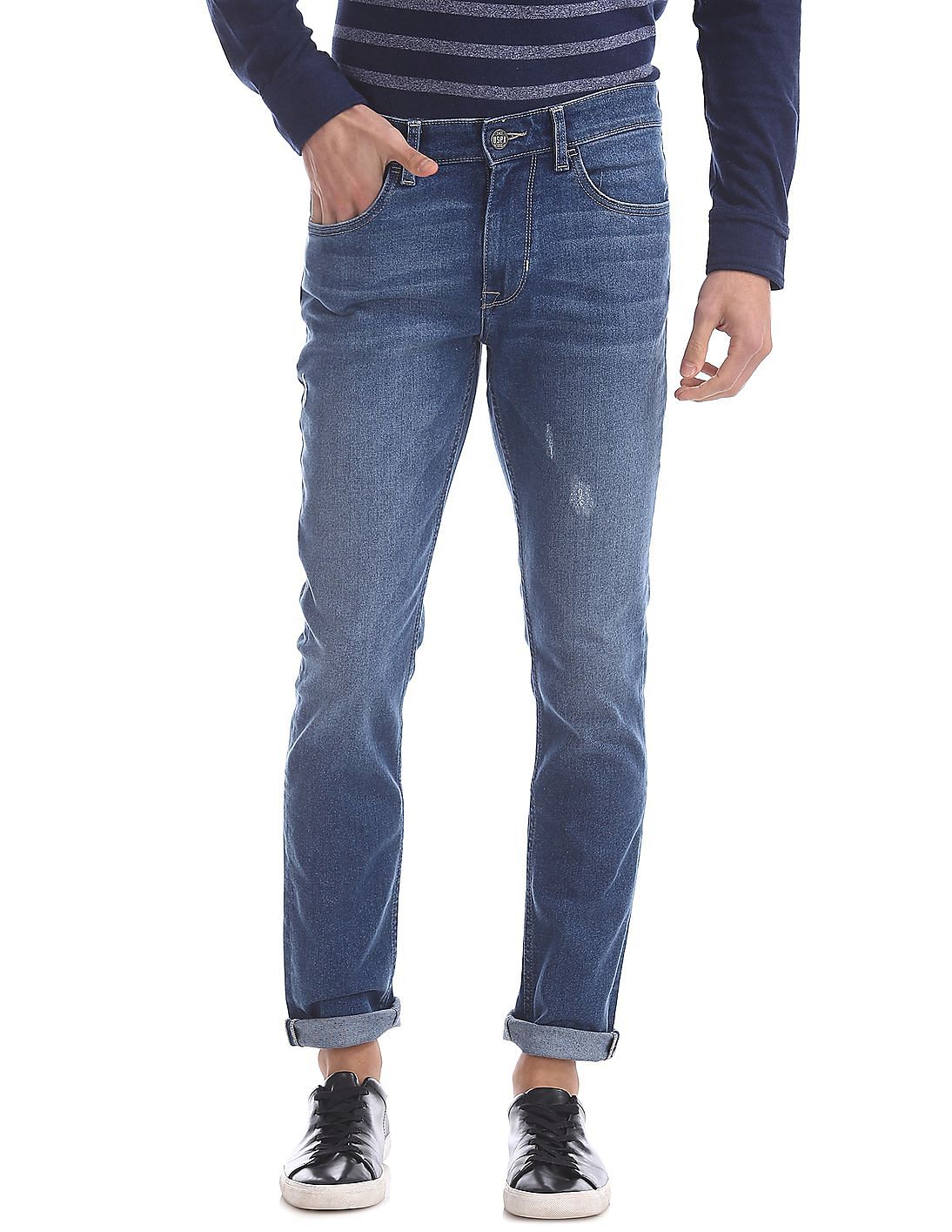 stone washed jeans mens