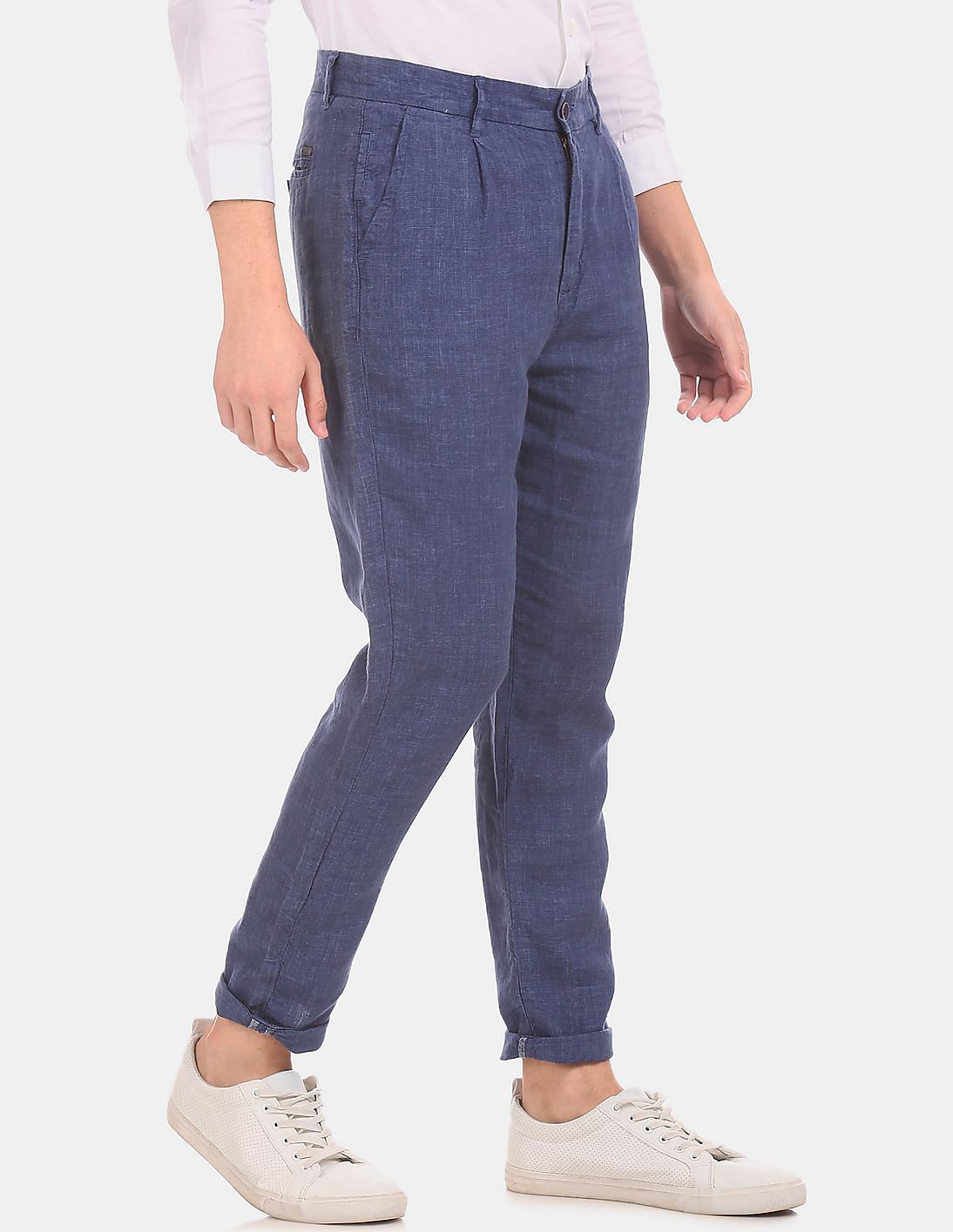 blue lining pant