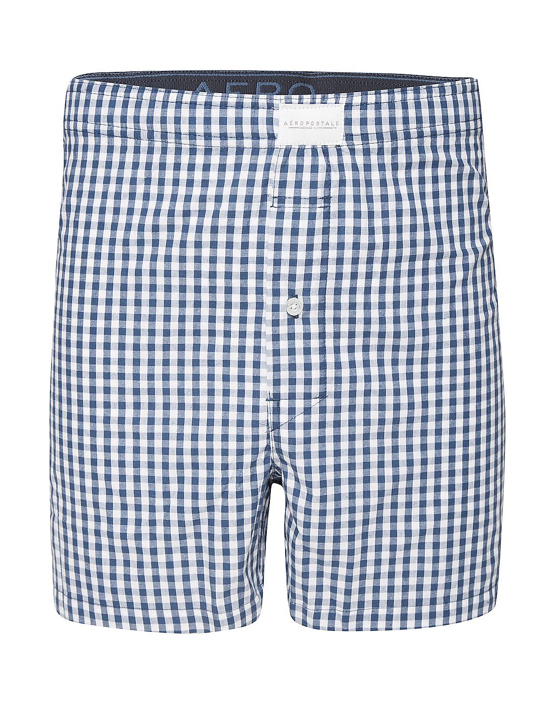 Buy Aeropostale Woven Gingham Boxers - NNNOW.com