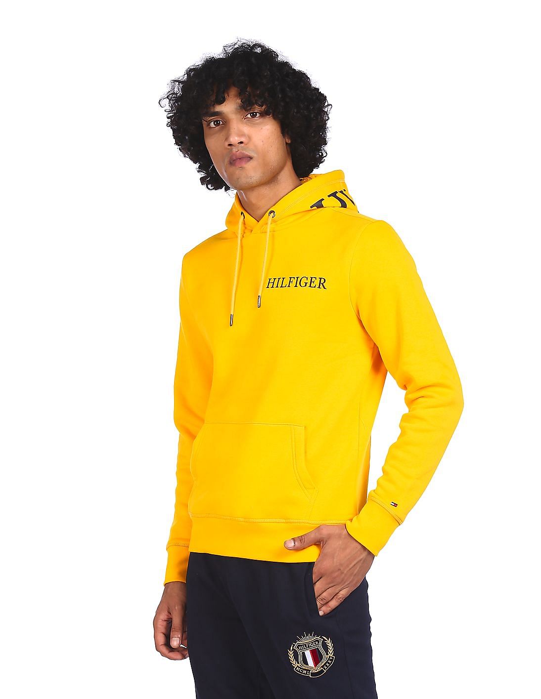 Daily paper hotsell yellow hoodie