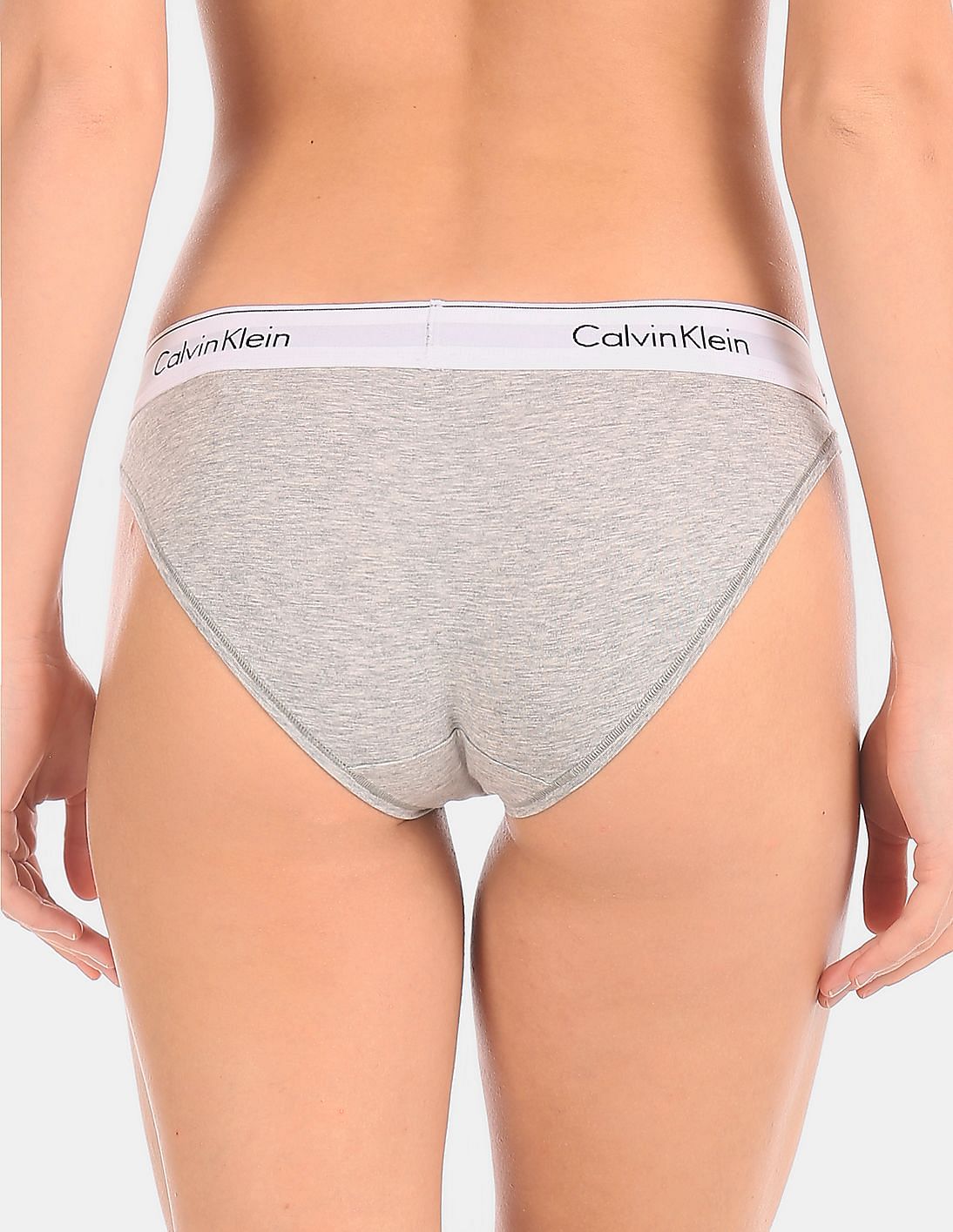 Buy Calvin Klein Underwear Women Grey Mid Rise Solid Cotton Modal Stretch  Boyshorts - NNNOW.com