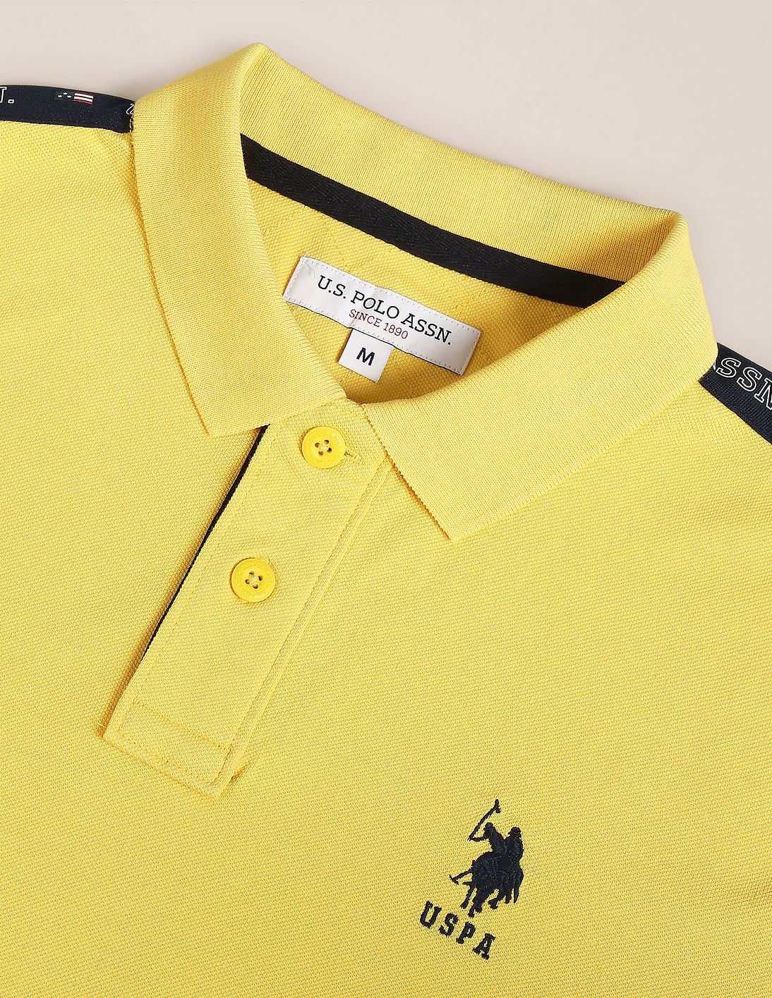 Buy U.S. Polo Assn. Brand Tape Cotton Polo Shirt - NNNOW.com