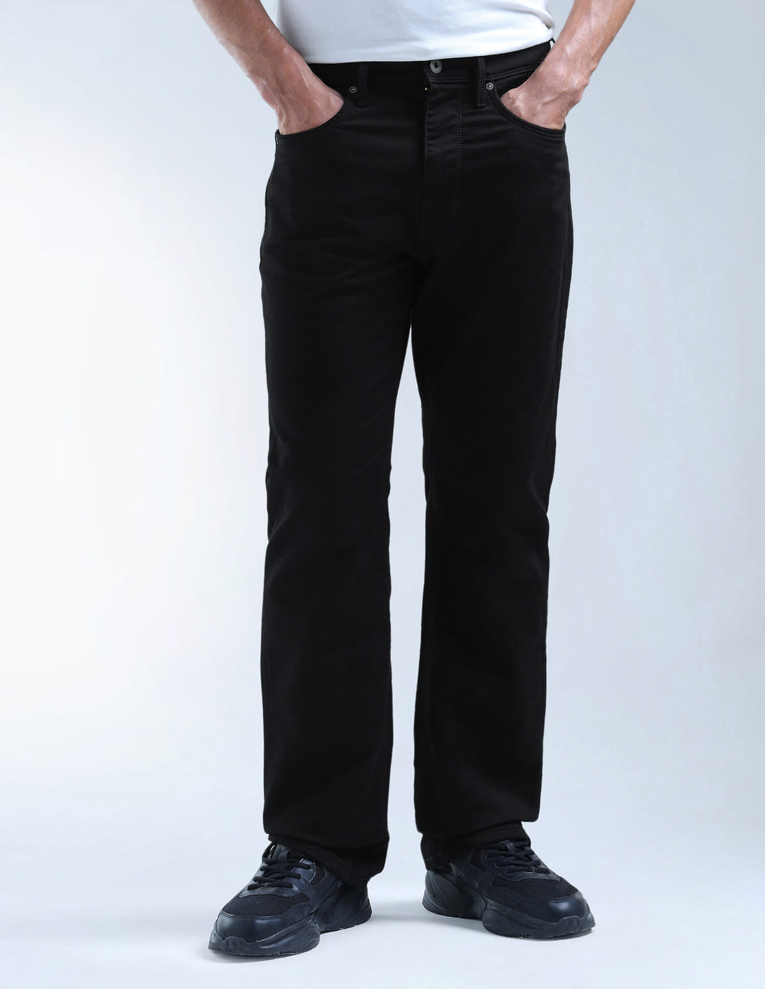 Buy Flying Machine Bruce Bootcut Fit Style Denim Jeans - NNNOW.com