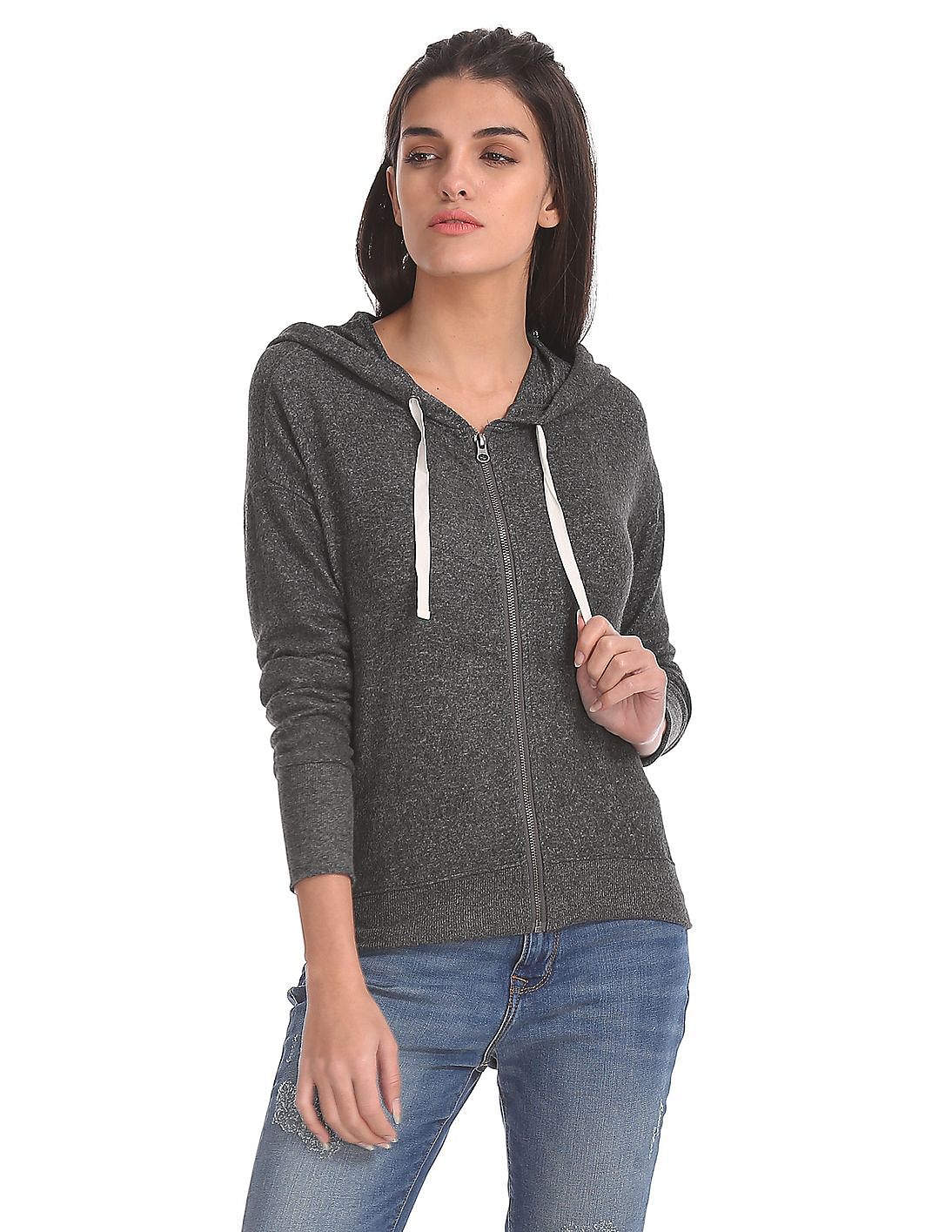 Buy Aeropostale Zip Up Hooded Sweatshirt - NNNOW.com