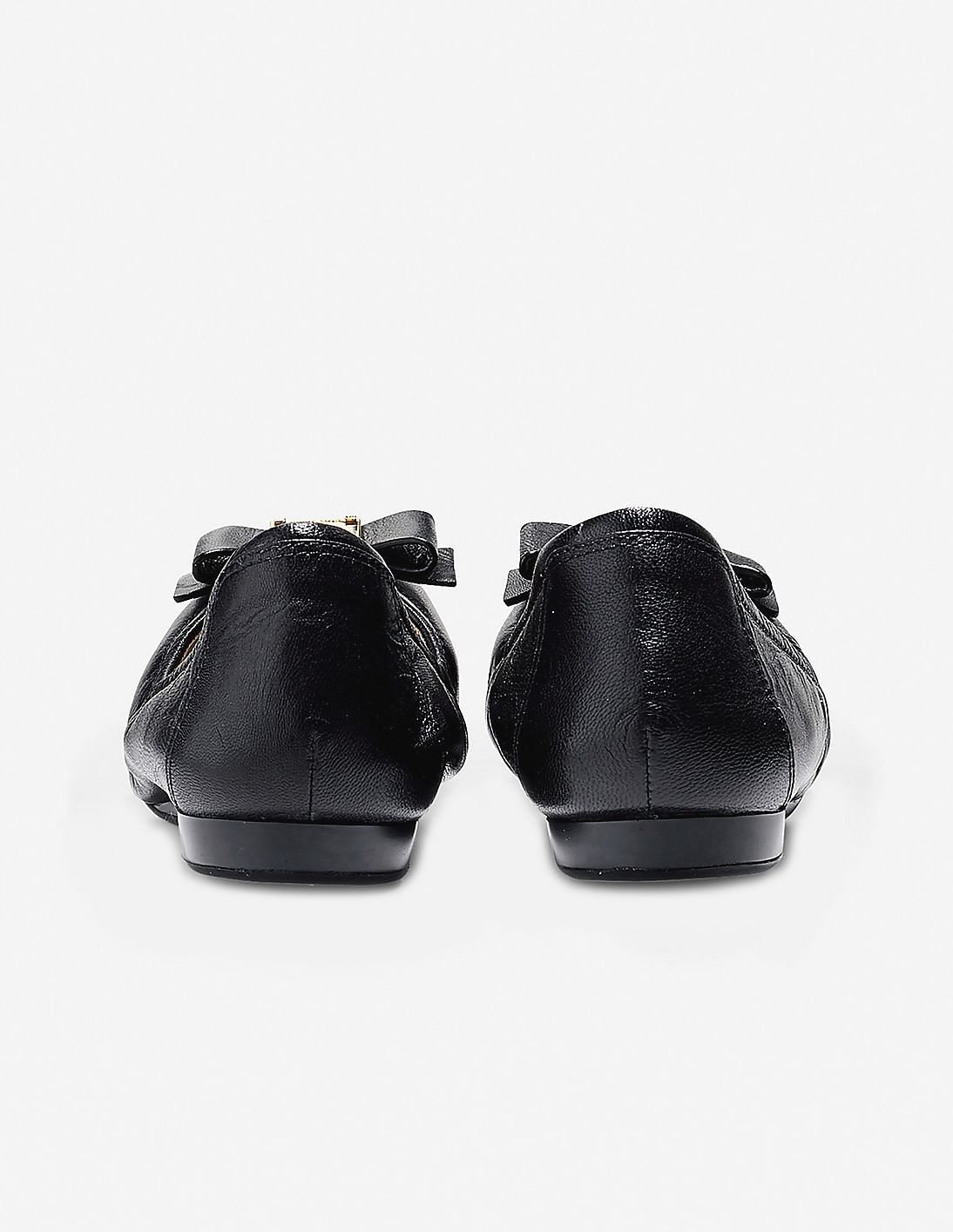 Buy Cole Haan Women Black Tali Bow Ballet Flat - NNNOW.com