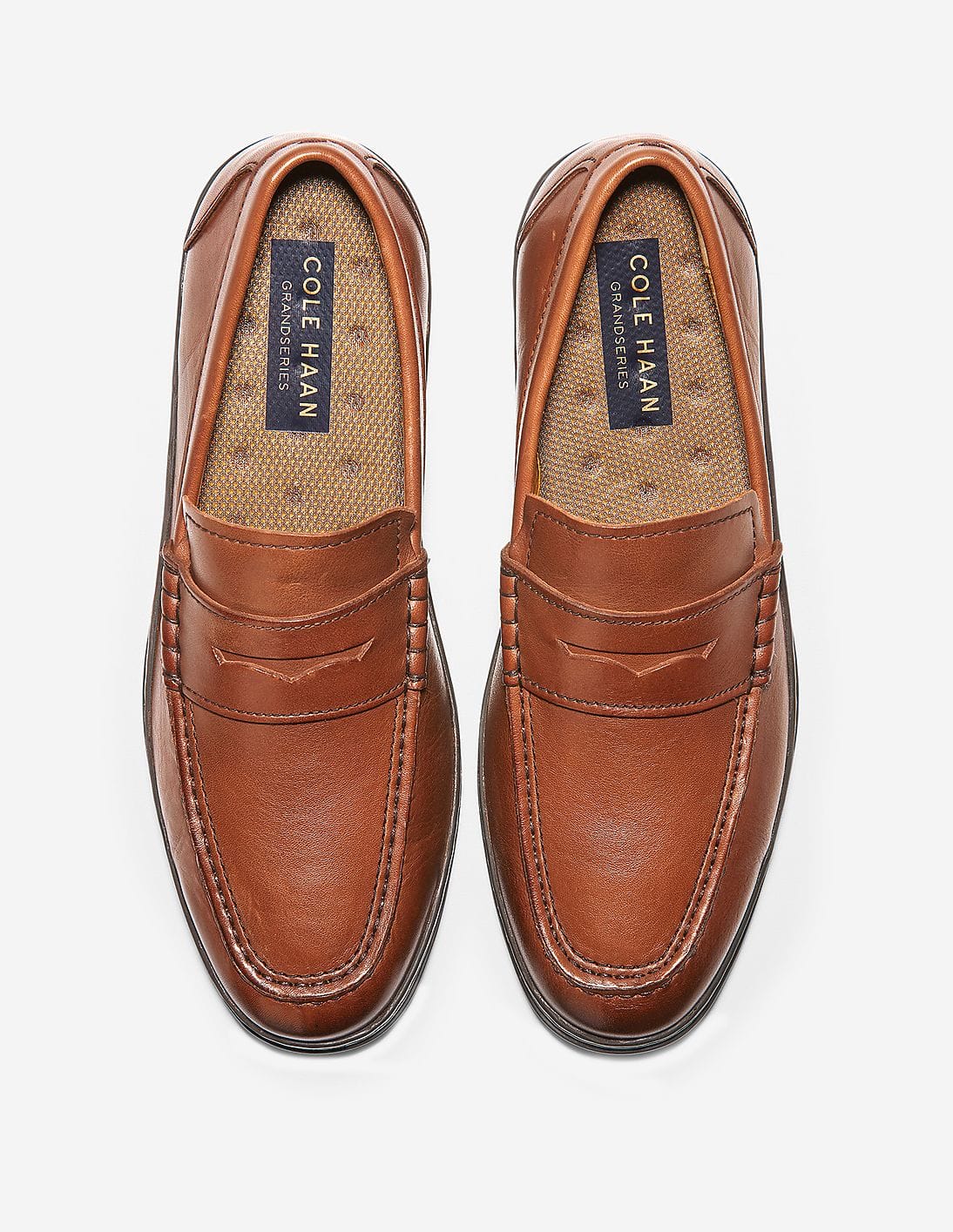 Buy Cole Haan Men Brown Hamlin Traveler Penny Loafer - NNNOW.com display picture 3