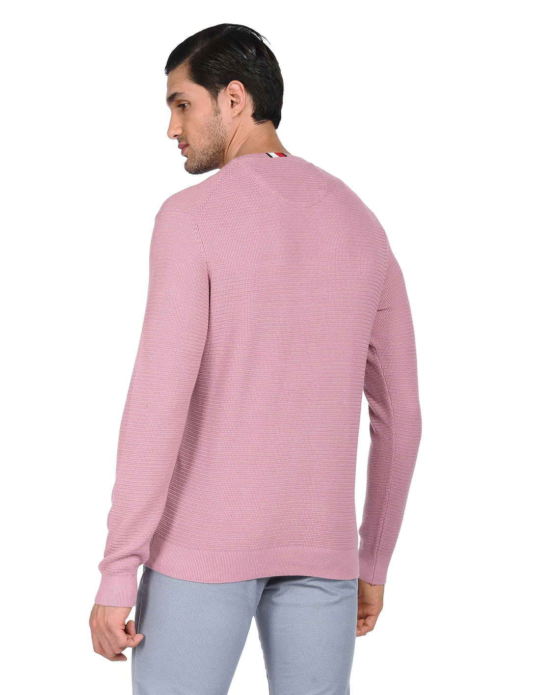 Buy Arrow Sports Pure Cotton Patterned Knit Sweater - NNNOW.com