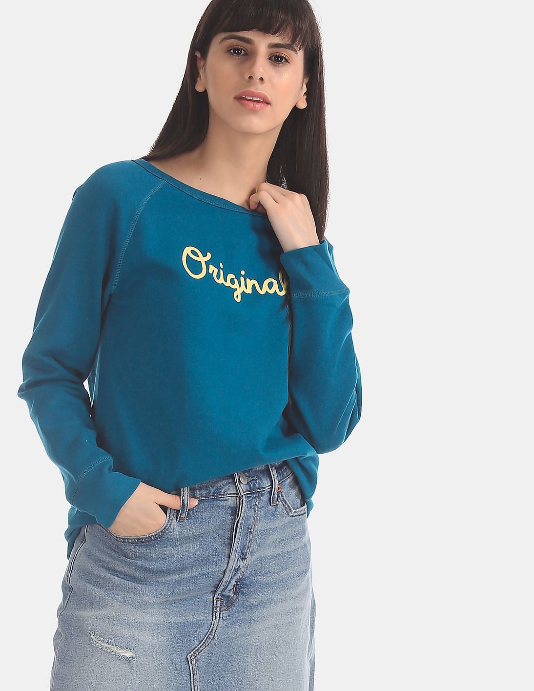 gap logo kapü?onlu sweatshirt