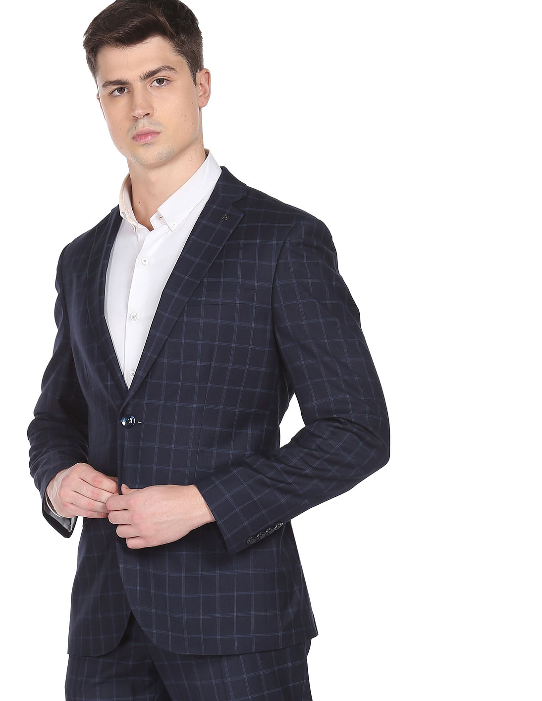 Buy Arrow Windowpane Check Two Piece Suit - NNNOW.com