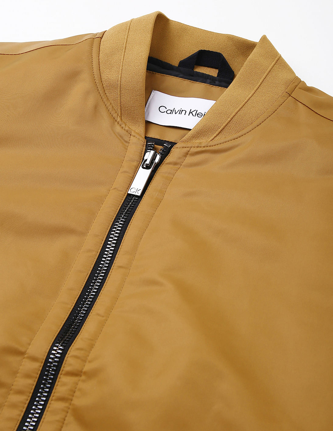 Buy Calvin Klein Men Brown Light Weight Hero Bomber Jacket