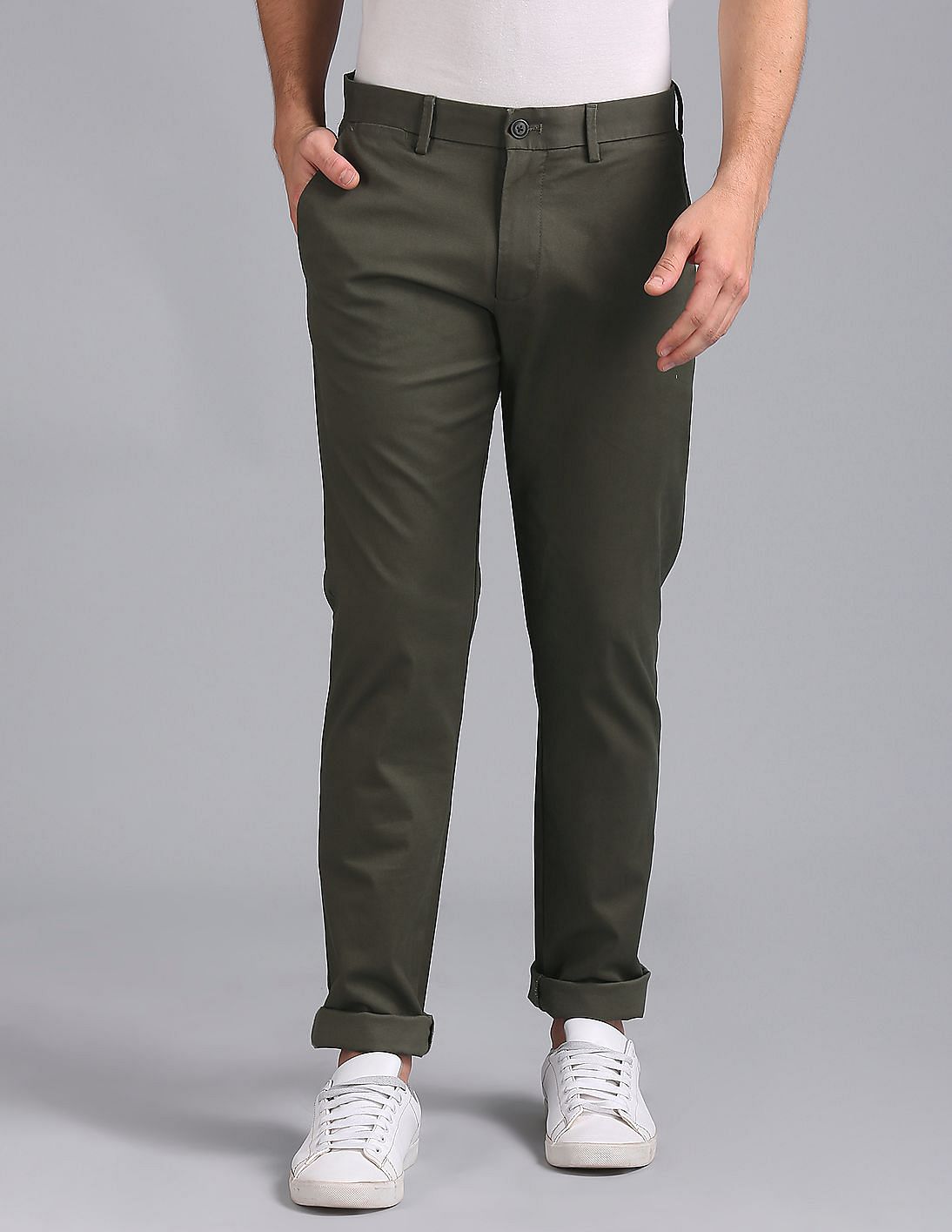 wearlight slim khakis with gapflex